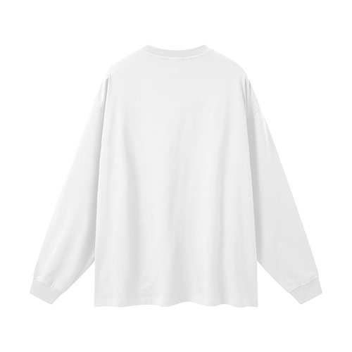 Biker Bones Oversized Unisex Long Sleeve T