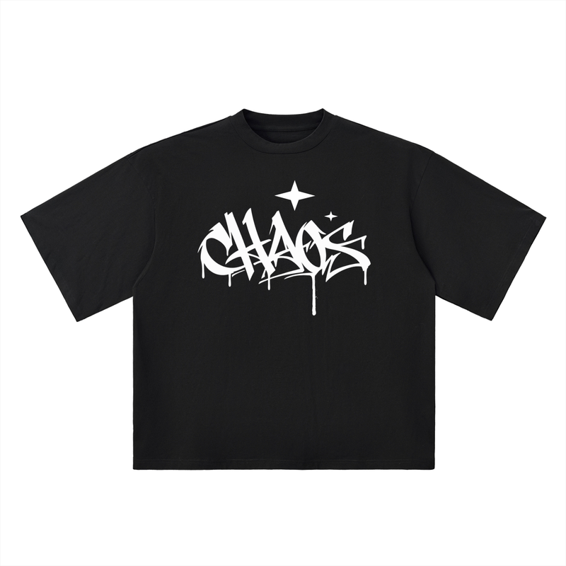 CHAOS - Oversized Drop Shoulder T