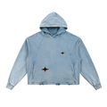 F'ing Smokin' - Vintage Frayed-Hem Hoodie