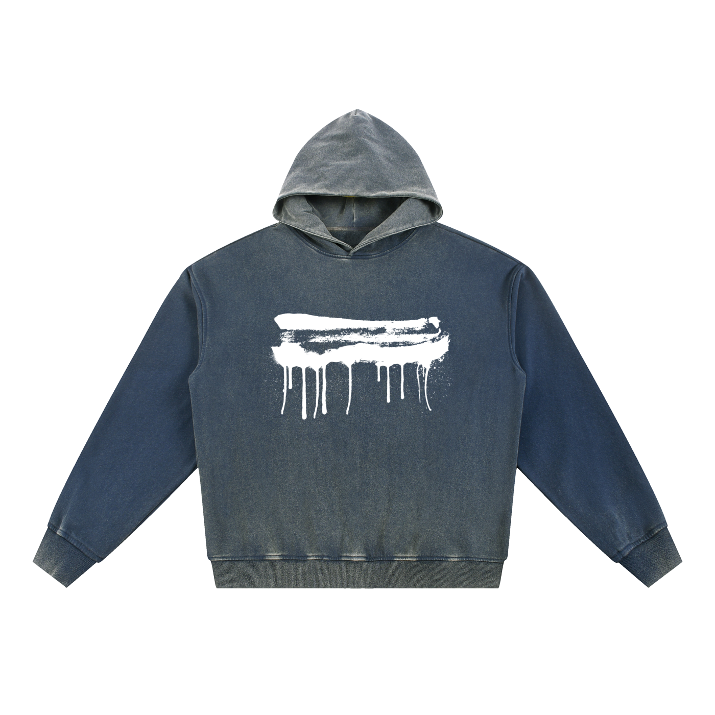 Tiger Rose - Vintage Washed Gradient Hoodie