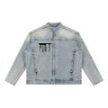 CCC- Vintage Denim Biker Jacket