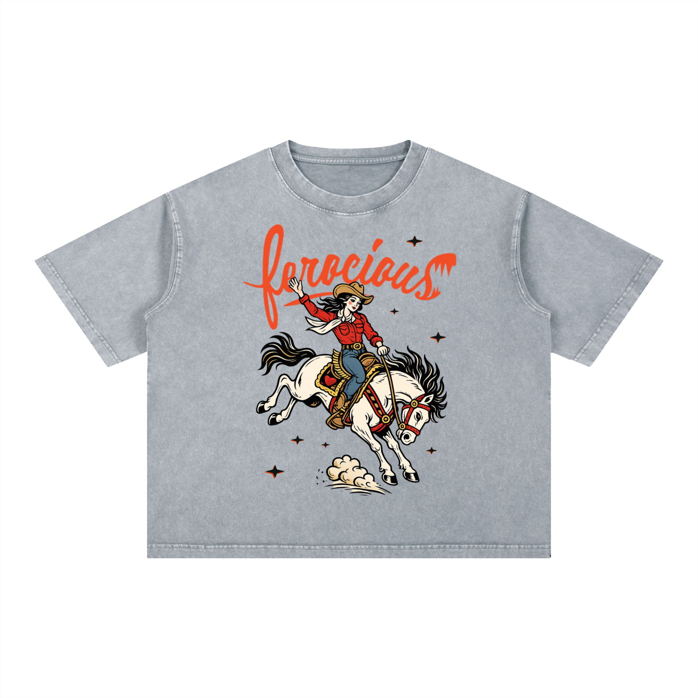 Miss S - Boxy Cotton T