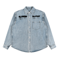 RELENTLESS Unisex Vintage Wash Denim Shirt