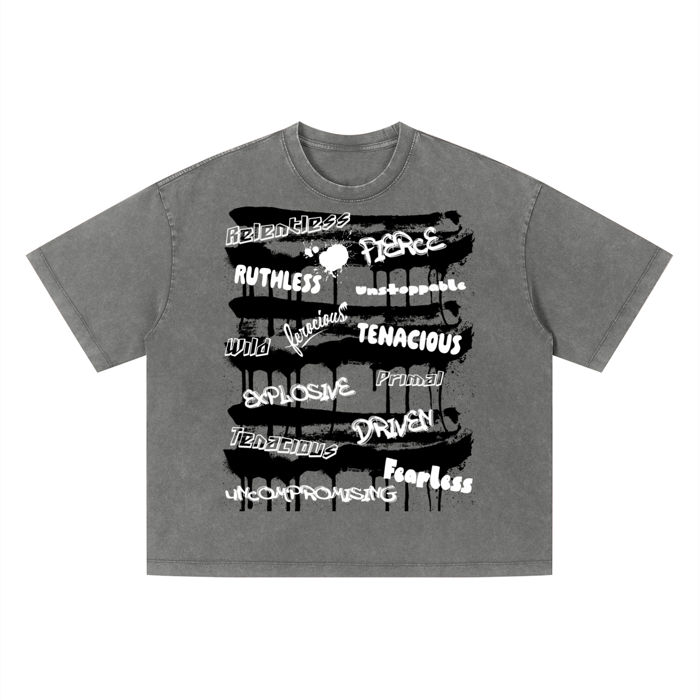 RELENTLESS - Unisex Vintage Boxy T