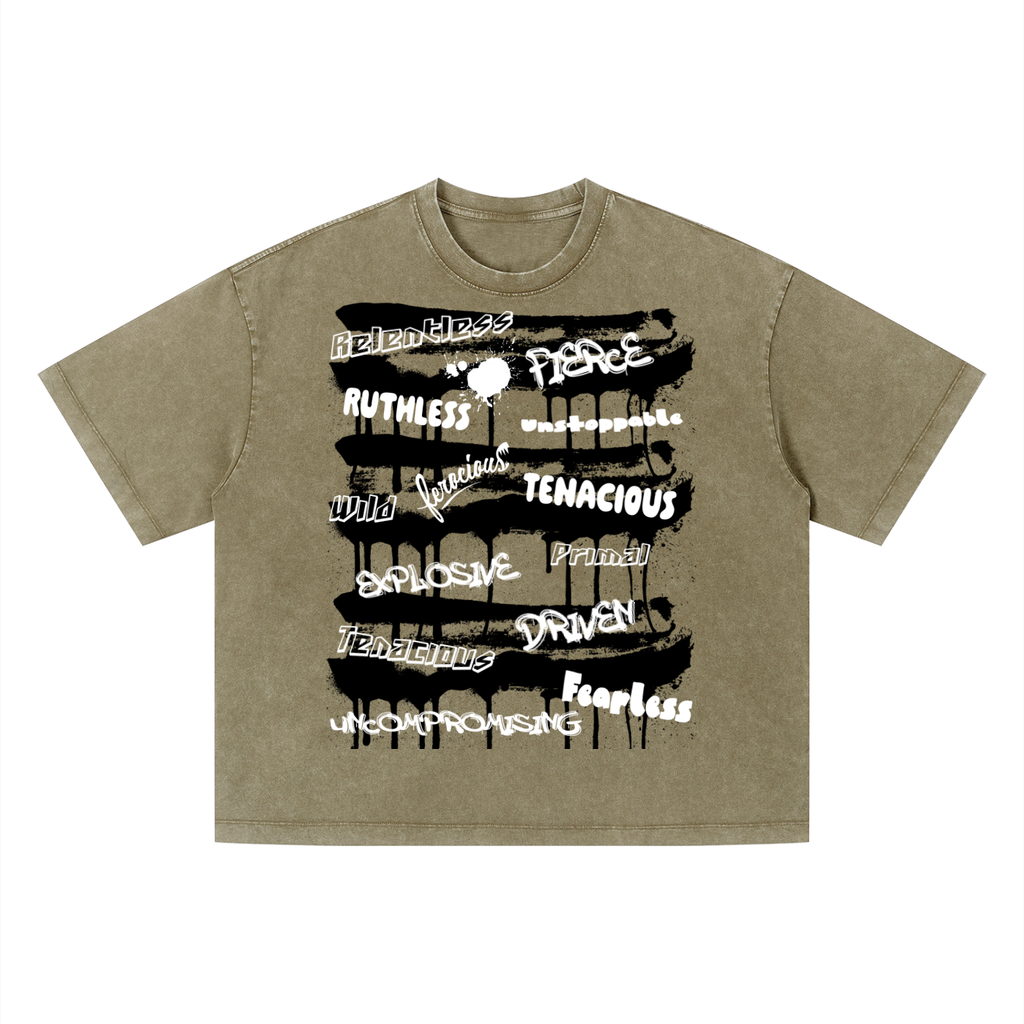 RELENTLESS - Unisex Vintage Boxy T