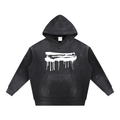 RELENTLESS - Vintage Frayed Fleece Hoodie