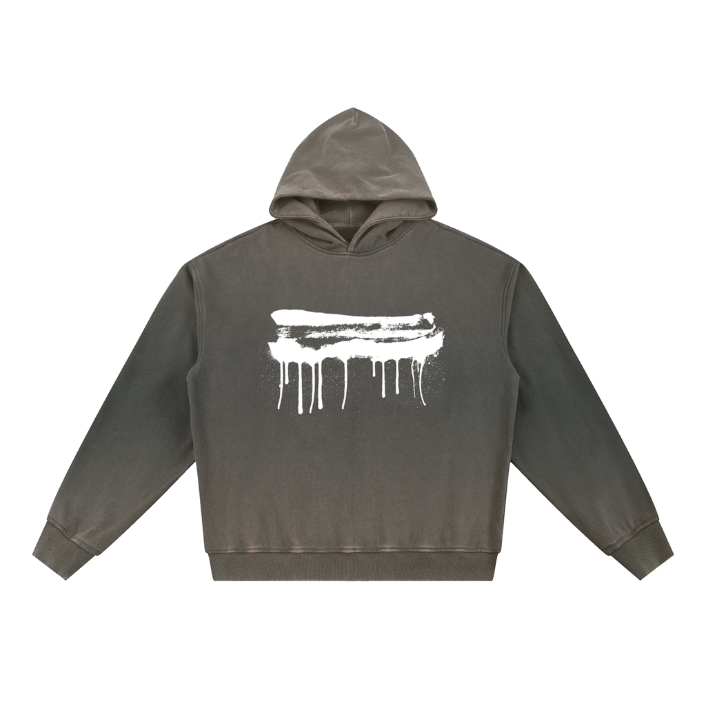 Tiger Rose - Vintage Washed Gradient Hoodie