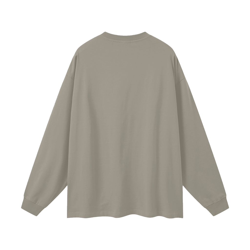 Biker Bones Oversized Unisex Long Sleeve T
