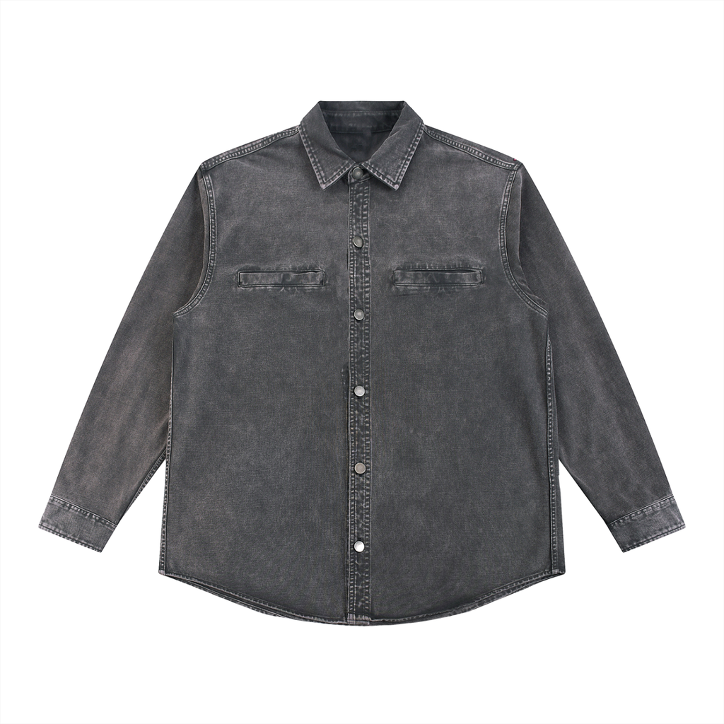 Denim Vintage Washed Shacket