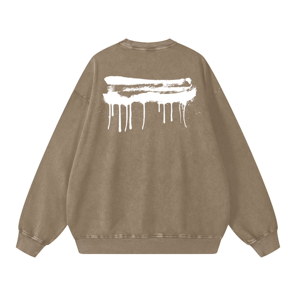 RELENTLESS - Washed Oversized Sweatshirt