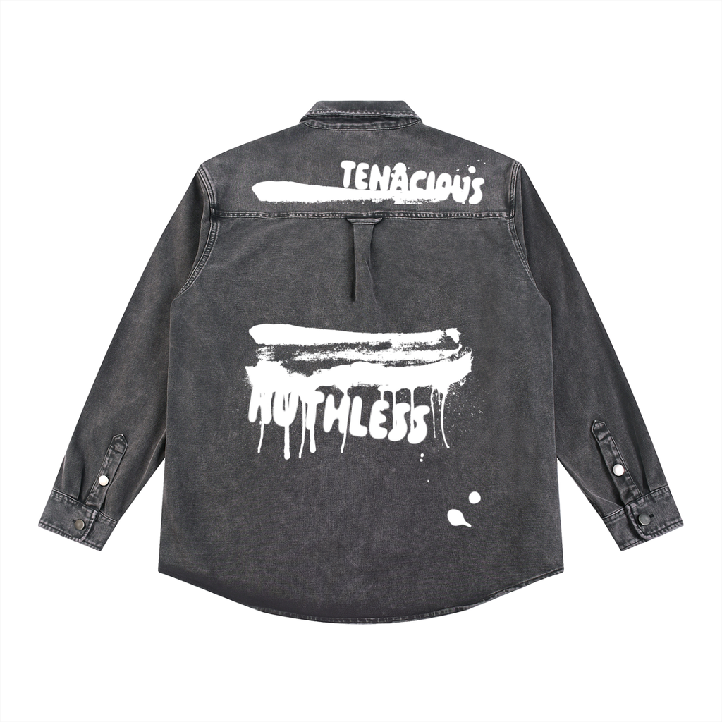 Denim Vintage Washed Shacket