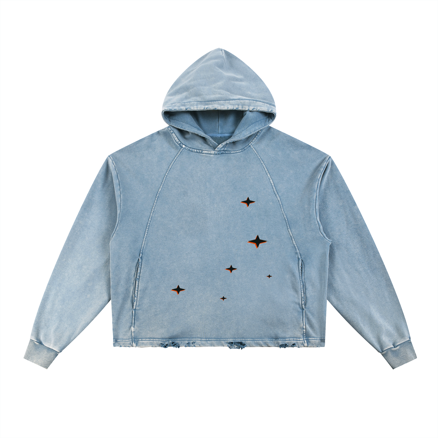 Crazy Dragon - Vintage Hoodie