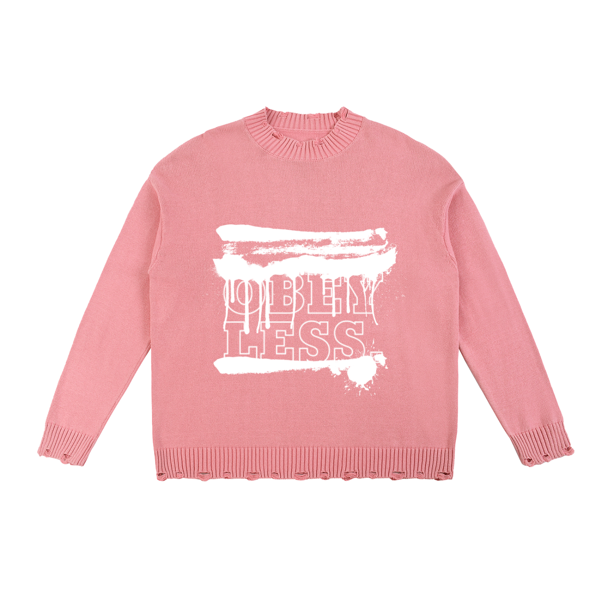 OBEY - Vintage Hand-Frayed Sweater