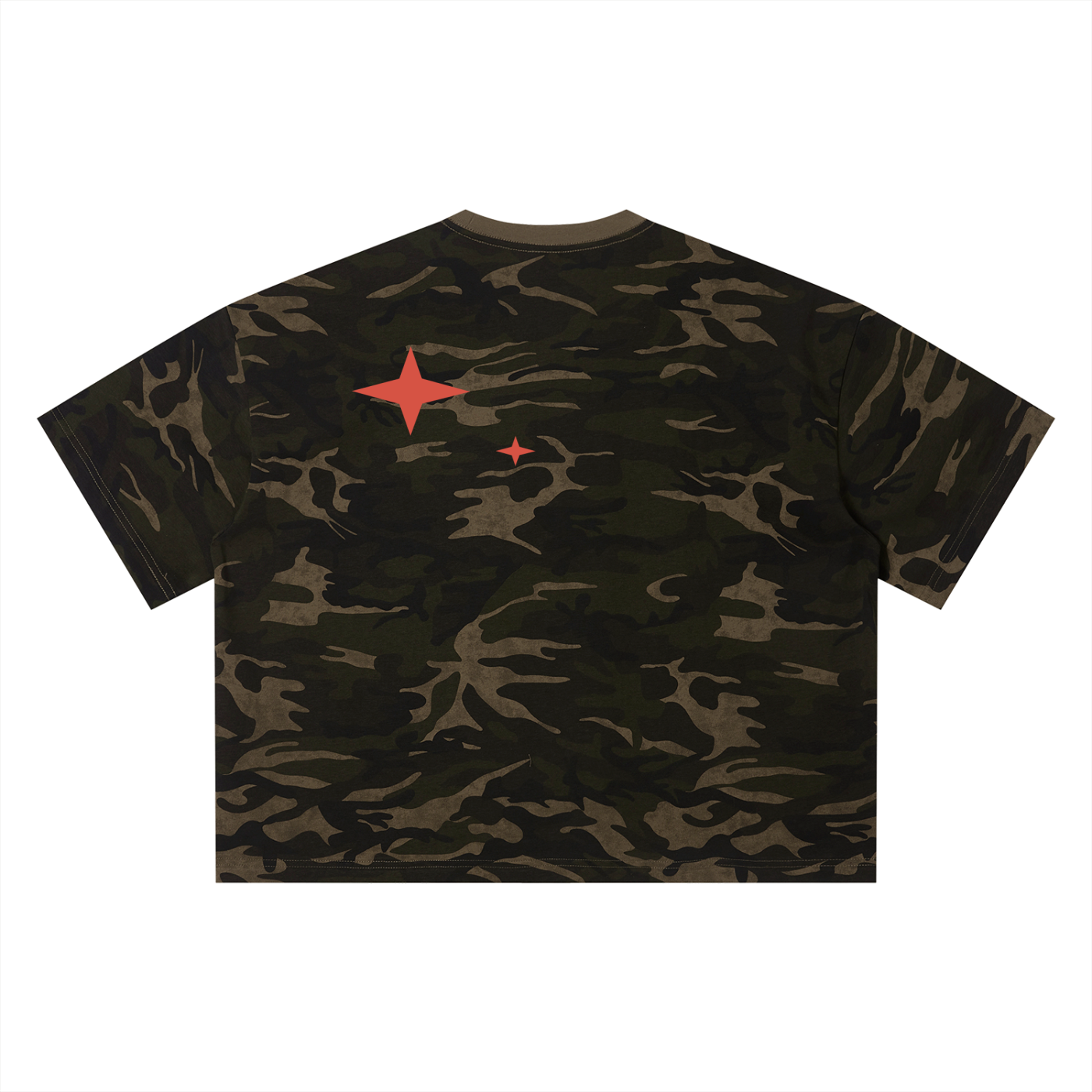 Ferocious - Camo Boxy T-Shirt