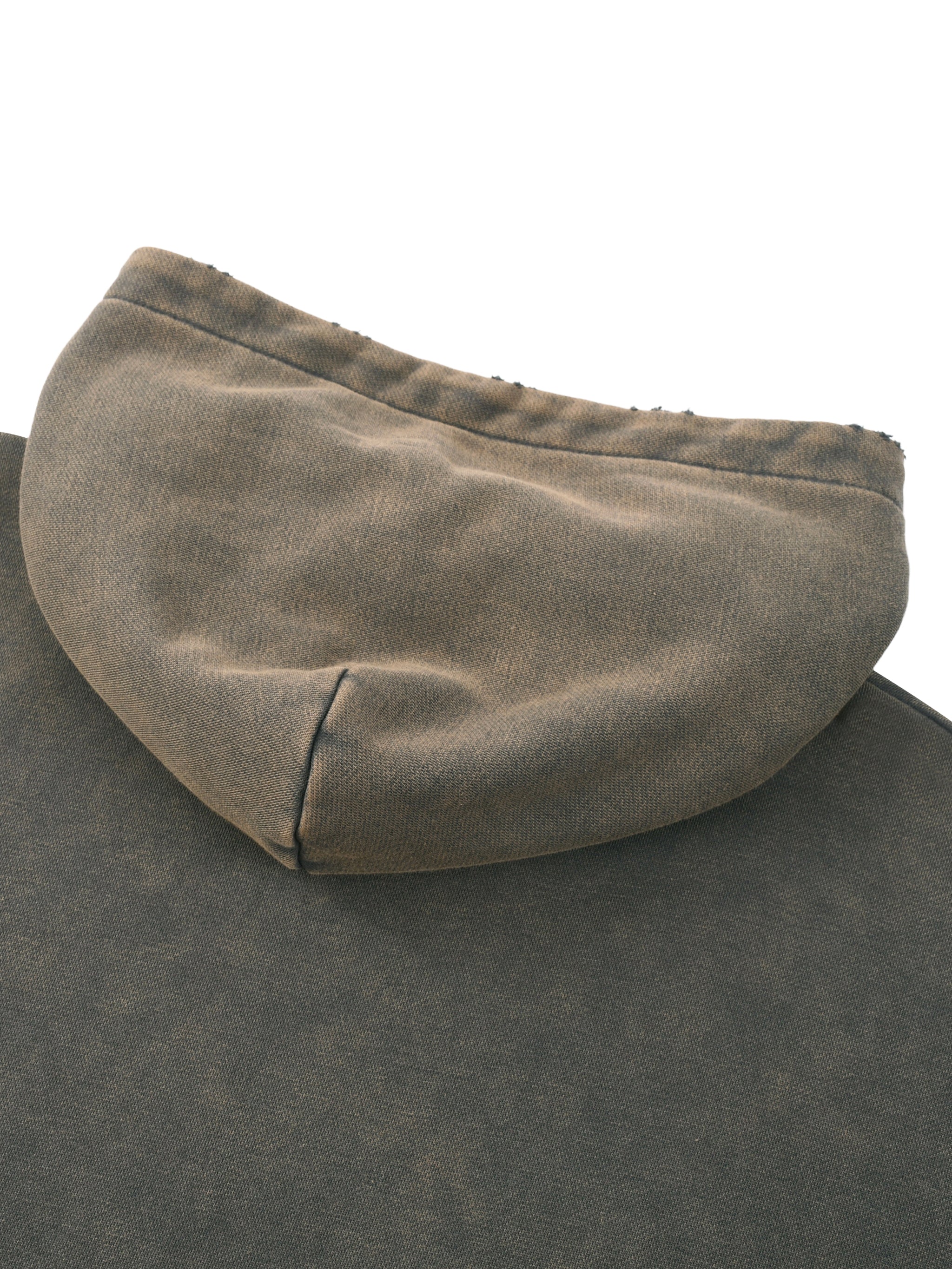 Flaming Skull - Vintage Hoodie