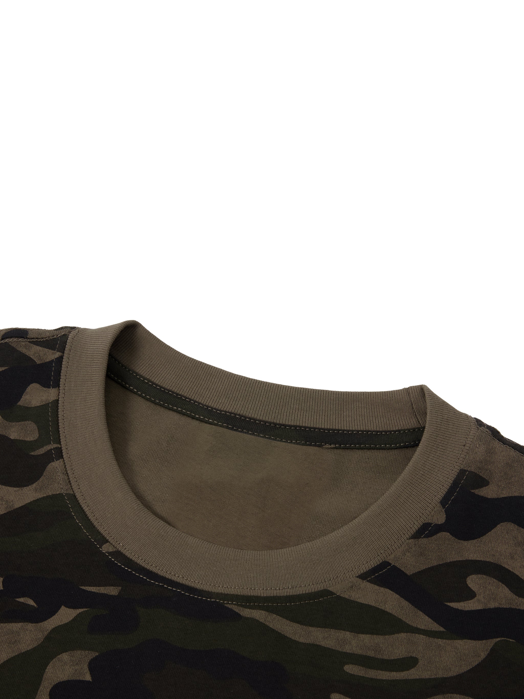 Ferocious - Camo Boxy T-Shirt